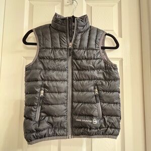 Free Country Charcoal Puffer Vest